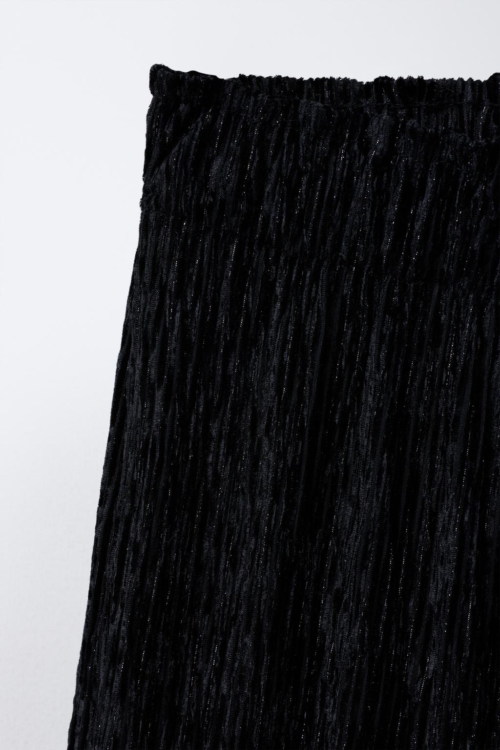 БРЮКИ-КЮЛОТЫ ИЗ ВЕЛЬВЕТА