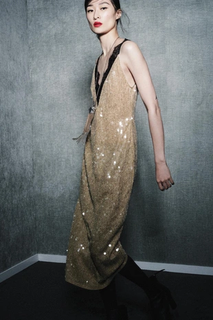 Колье с сумкой и бахромой- Заказать в России