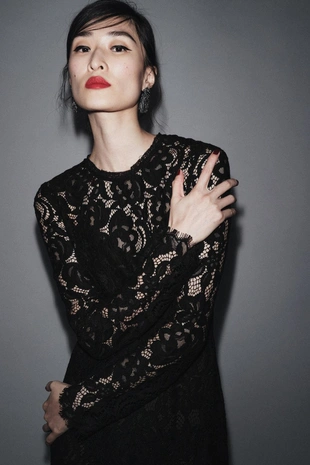 Платье миди с кружевом — ZW COLLECTION LIMITED EDITION- Заказать в России