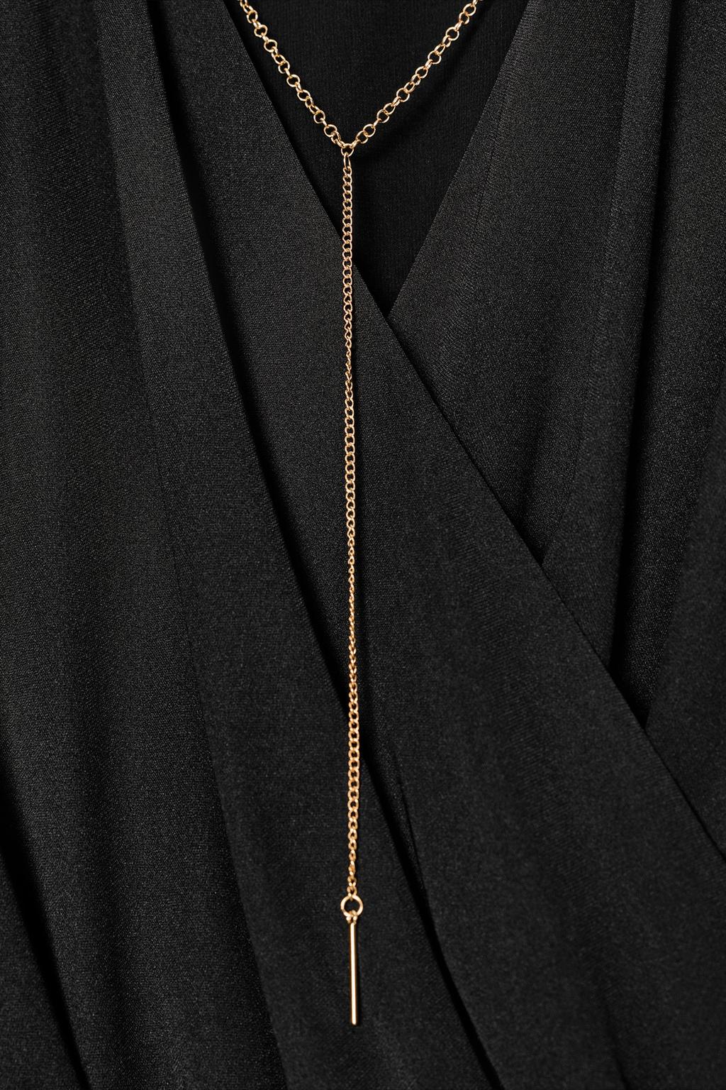 БОДИ С ДРАПИРОВКОЙ И ЦЕПОЧКОЙ