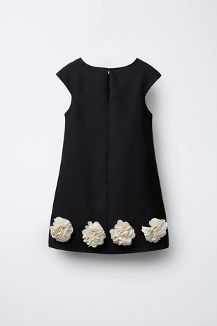 Атласное платье с цветочным принтом- Заказать в России