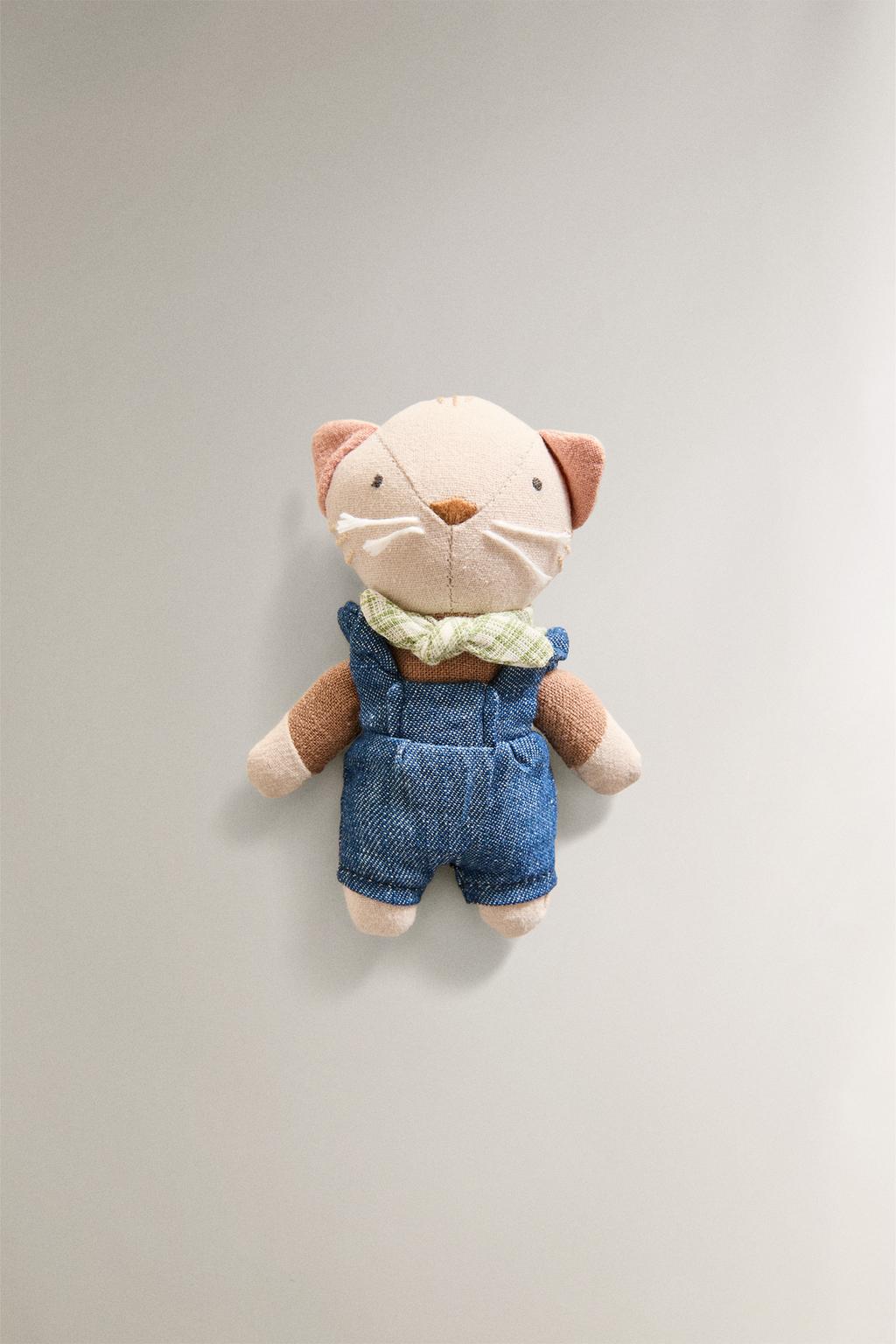 Набор мягких игрушек семья кошек для детей (набор из 3 шт.)