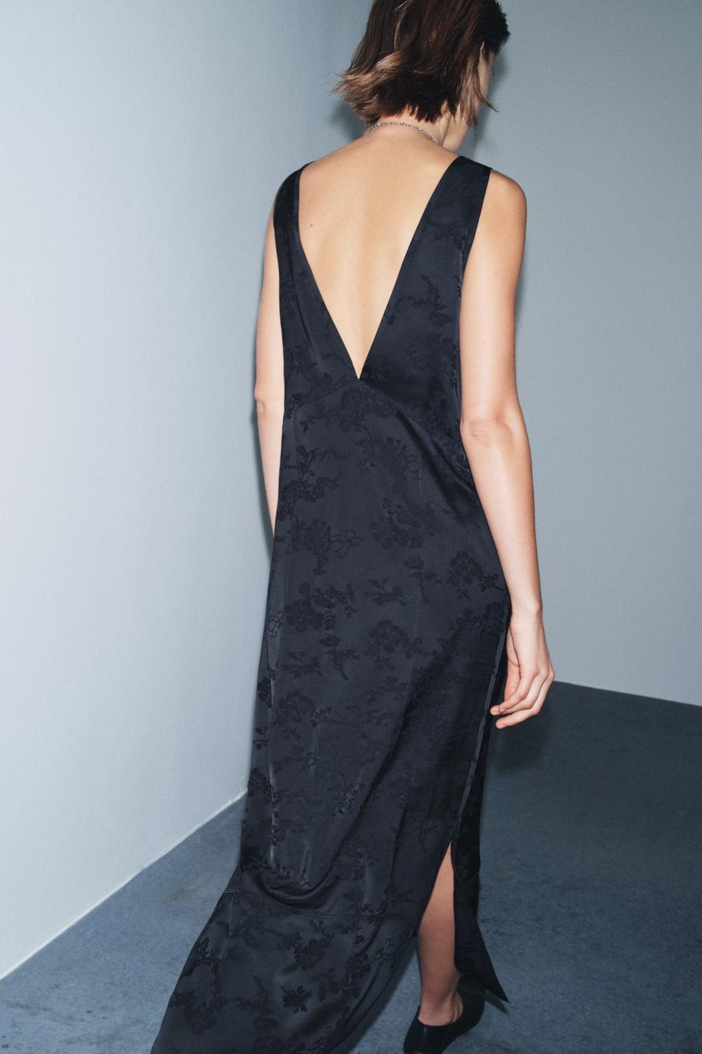 ПЛАТЬЕ МИДИ ИЗ ЖАККАРДА — ZW COLLECTION LIMITED EDITION