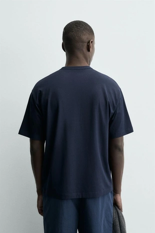 Свободная пижама с контрастными деталями- Заказать в России