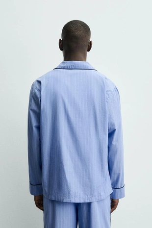 Пижама с контрастной отделкой- Заказать в России