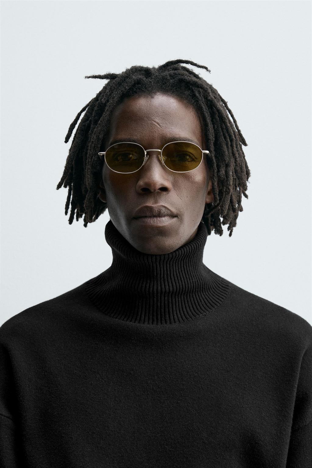 СОЛНЦЕЗАЩИТНЫЕ ОЧКИ В МЕТАЛЛИЧЕСКОЙ КРУГЛОЙ ОПРАВЕ