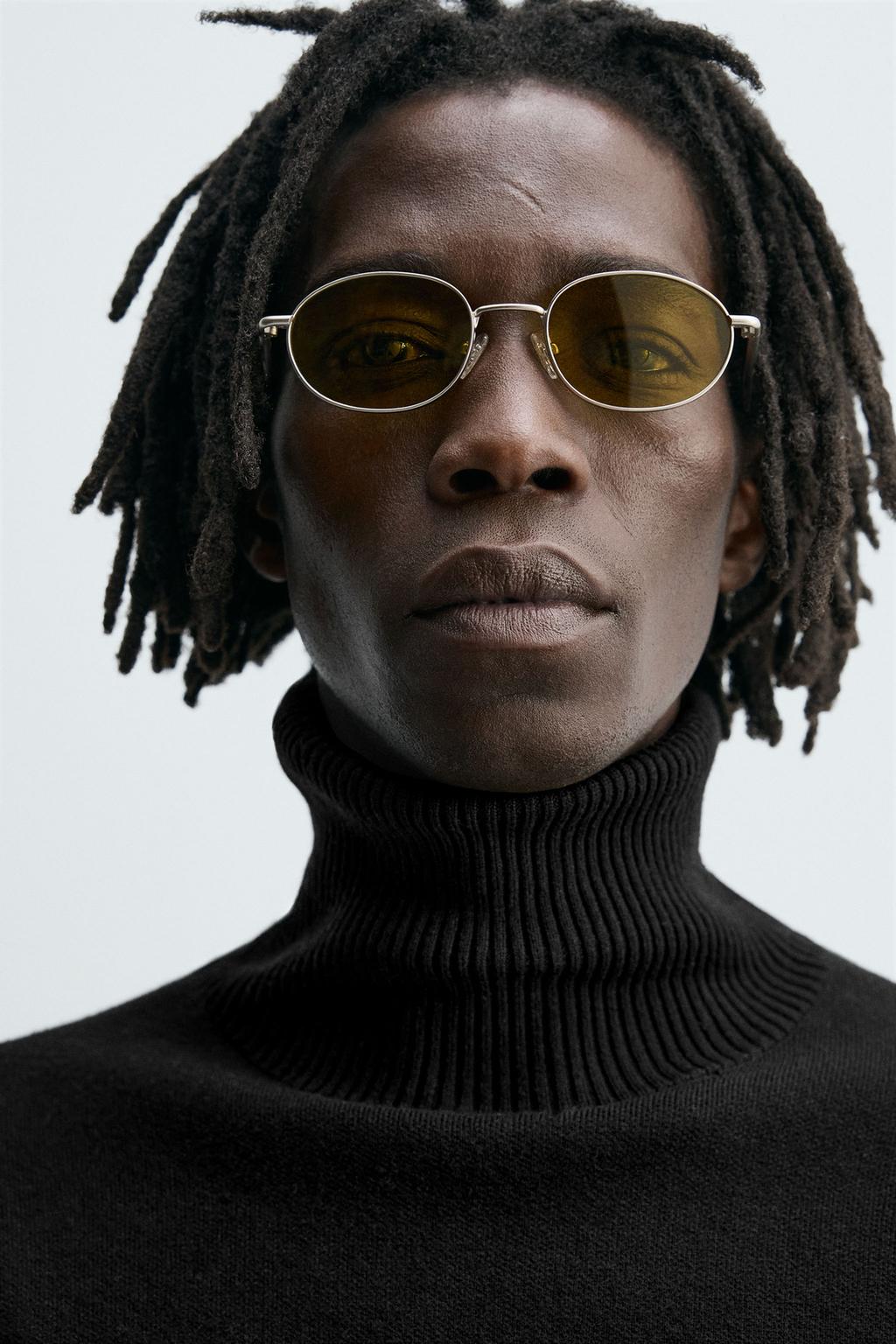 СОЛНЦЕЗАЩИТНЫЕ ОЧКИ В МЕТАЛЛИЧЕСКОЙ КРУГЛОЙ ОПРАВЕ