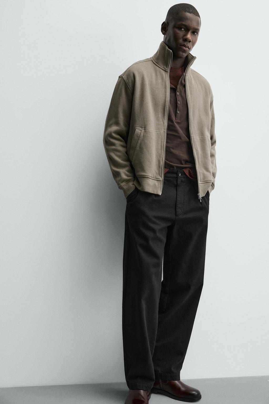 КУРТКА В РУБЧИК ИЗ ТКАНИ ИНТЕРЛОК