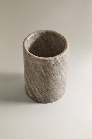 Банка для кухонных принадлежностей из мрамора- Заказать в России