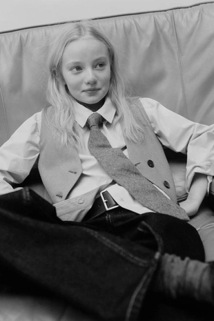 Жилет в гусиную лапку- Заказать в России