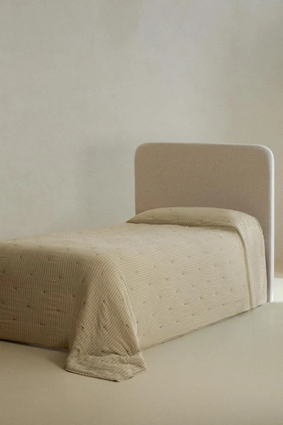 Детское хлопковое одеяло с тонкими полосками- Заказать в России