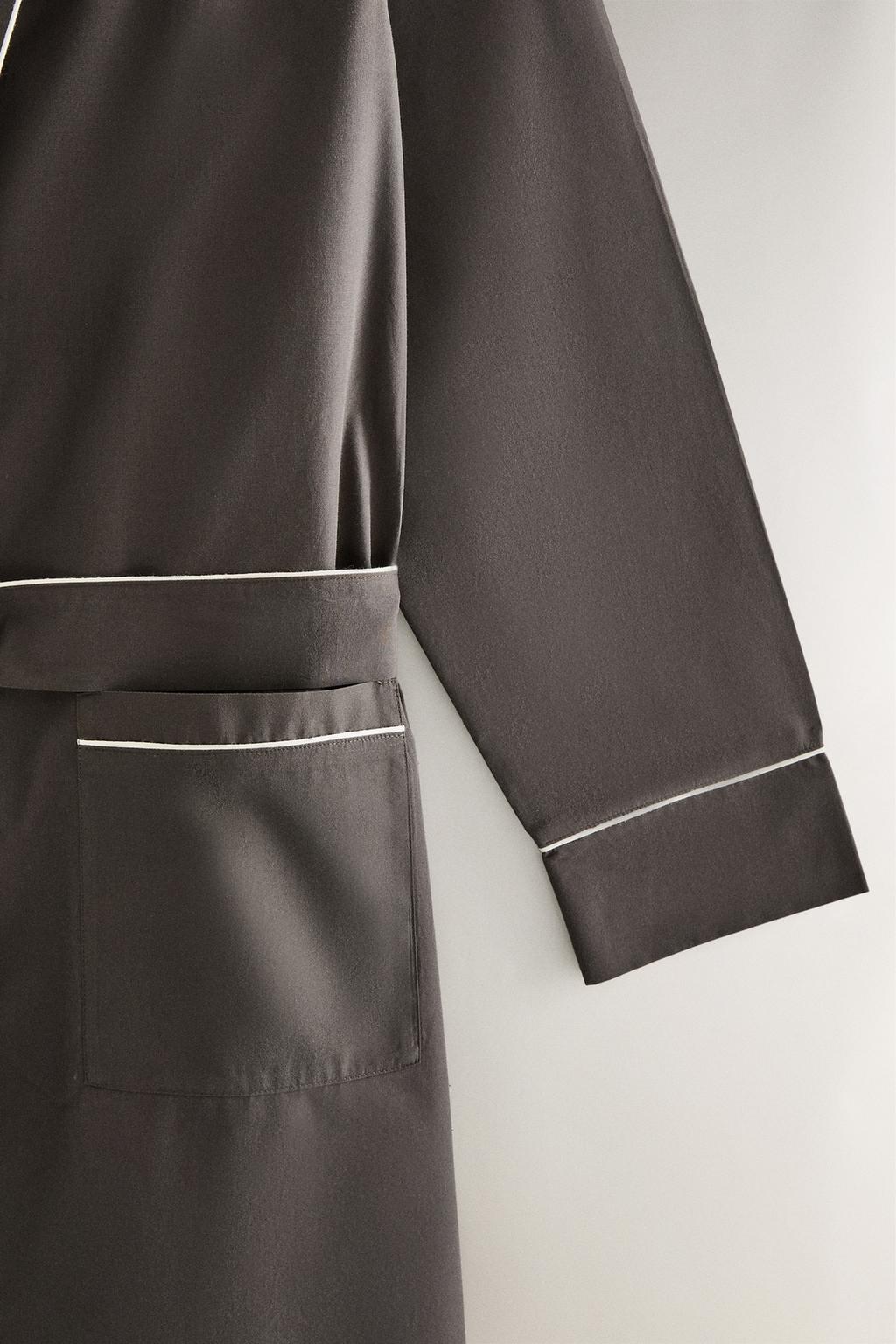 Халат из поплина