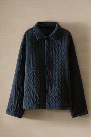 Халат короткий стеганный- Заказать в России