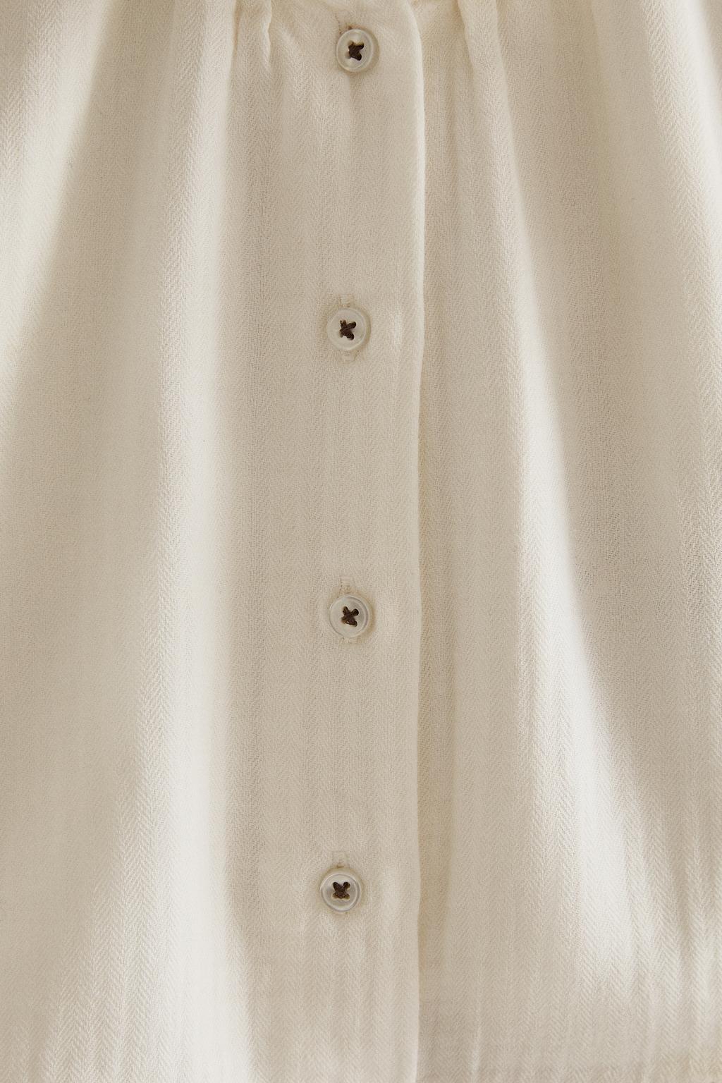 Детская рубашка из хлопкового муслина