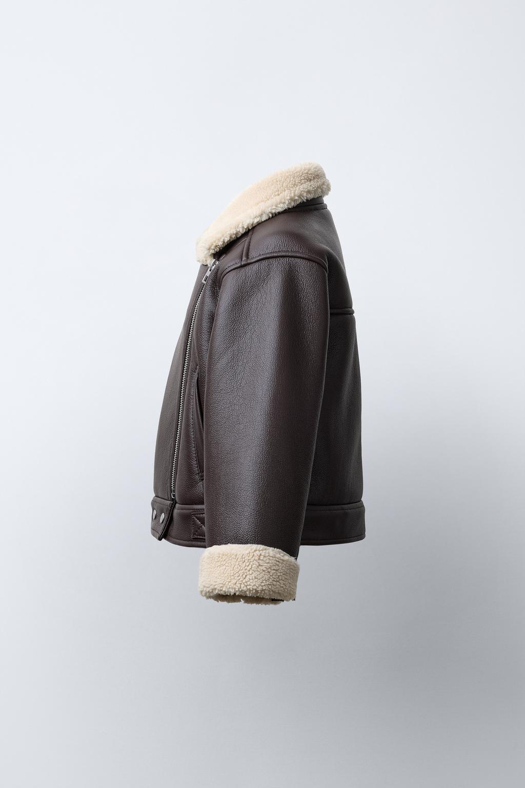 КУРТКА-ДУБЛЕНКА В БАЙКЕРСКОМ СТИЛЕ