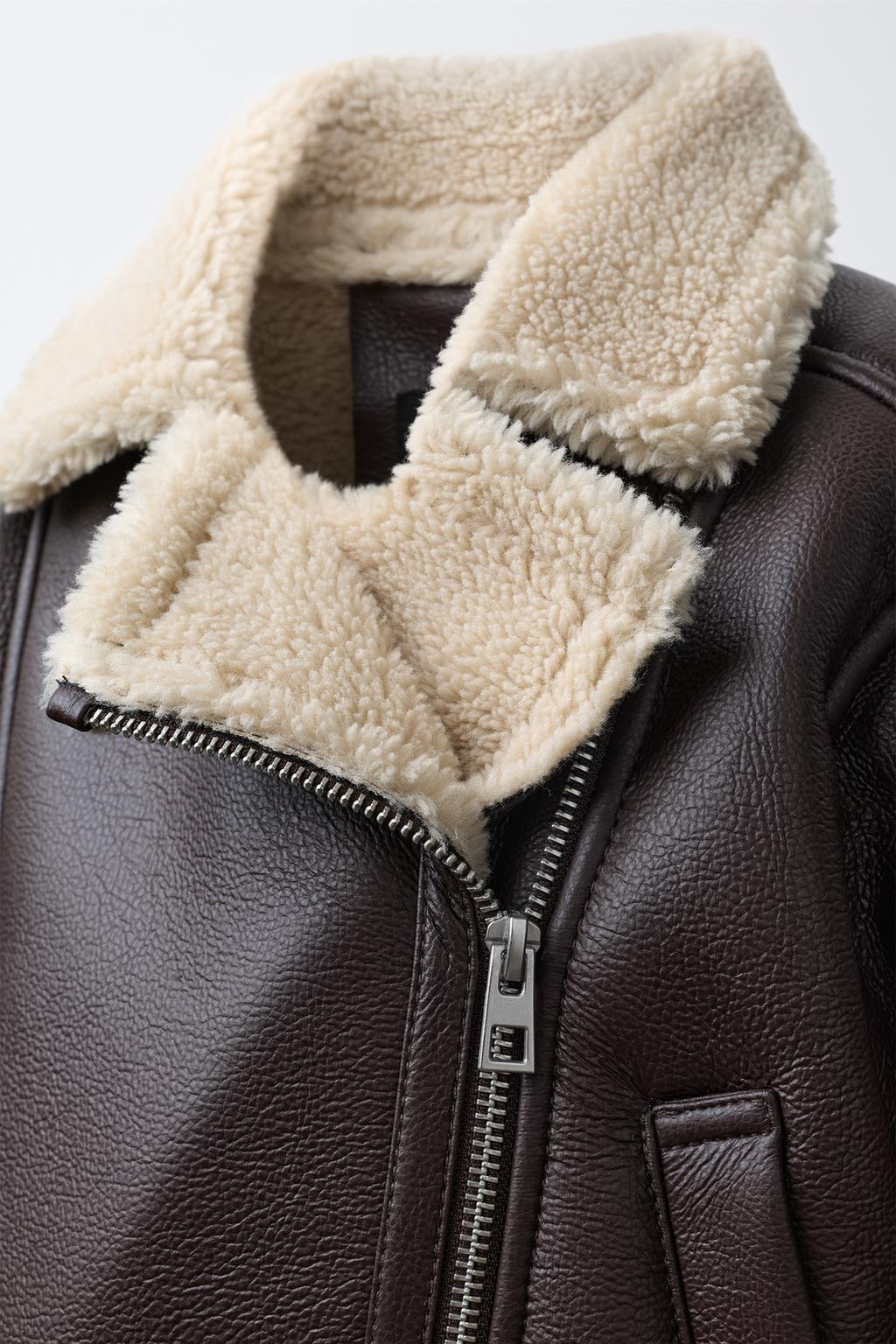 КУРТКА-ДУБЛЕНКА В БАЙКЕРСКОМ СТИЛЕ