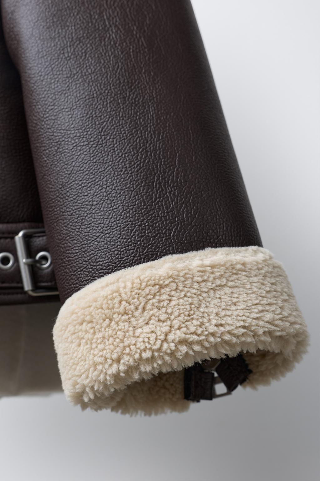 КУРТКА-ДУБЛЕНКА В БАЙКЕРСКОМ СТИЛЕ