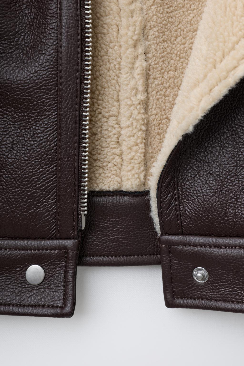 КУРТКА-ДУБЛЕНКА В БАЙКЕРСКОМ СТИЛЕ