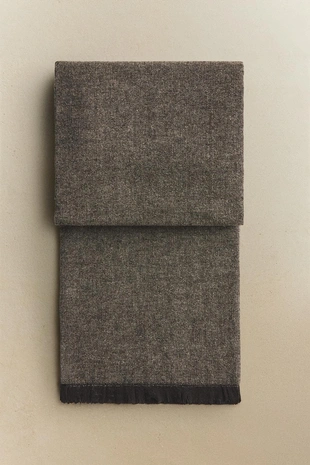 Плед с бахромой- Заказать в России