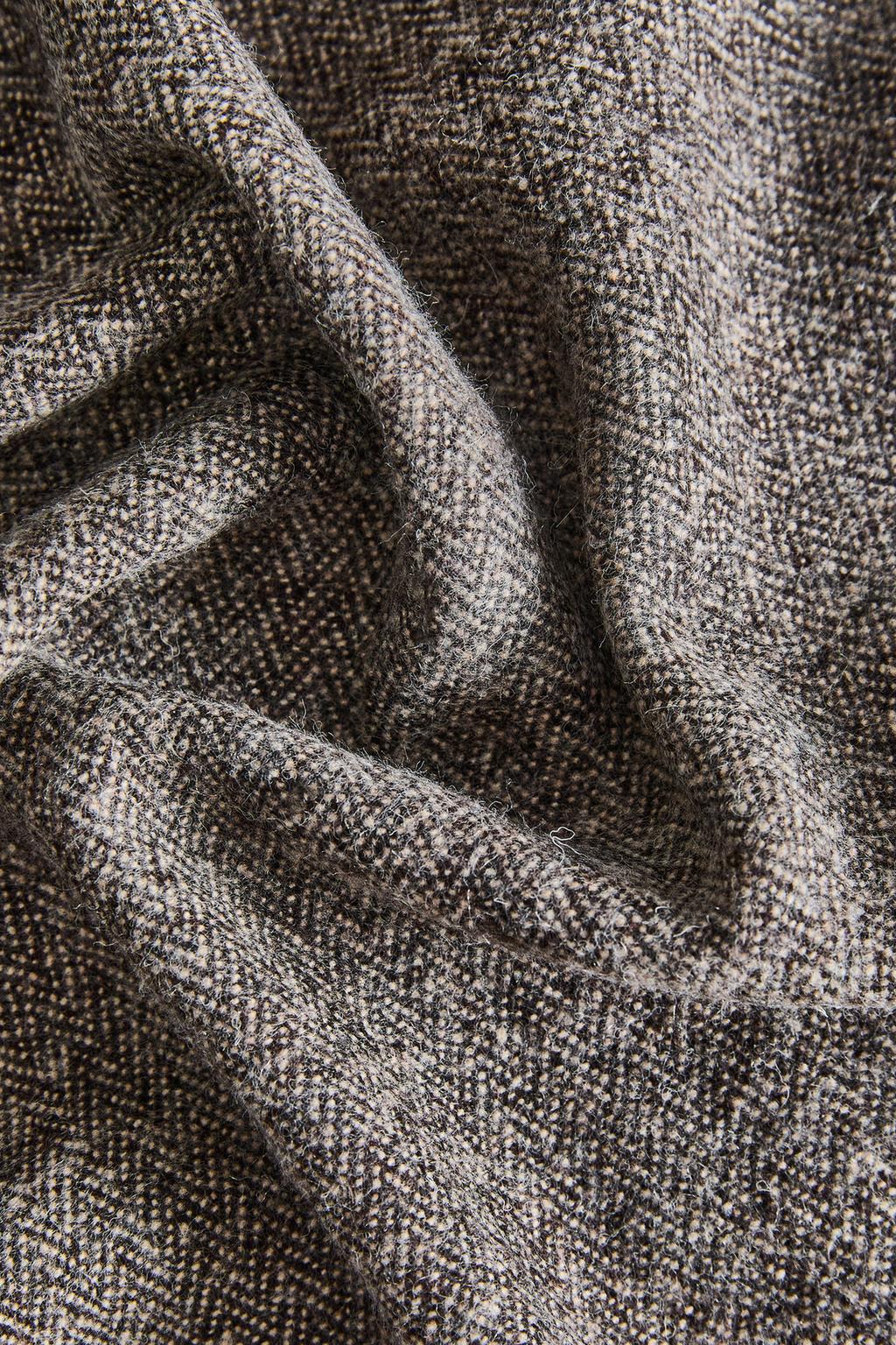 Плед с бахромой