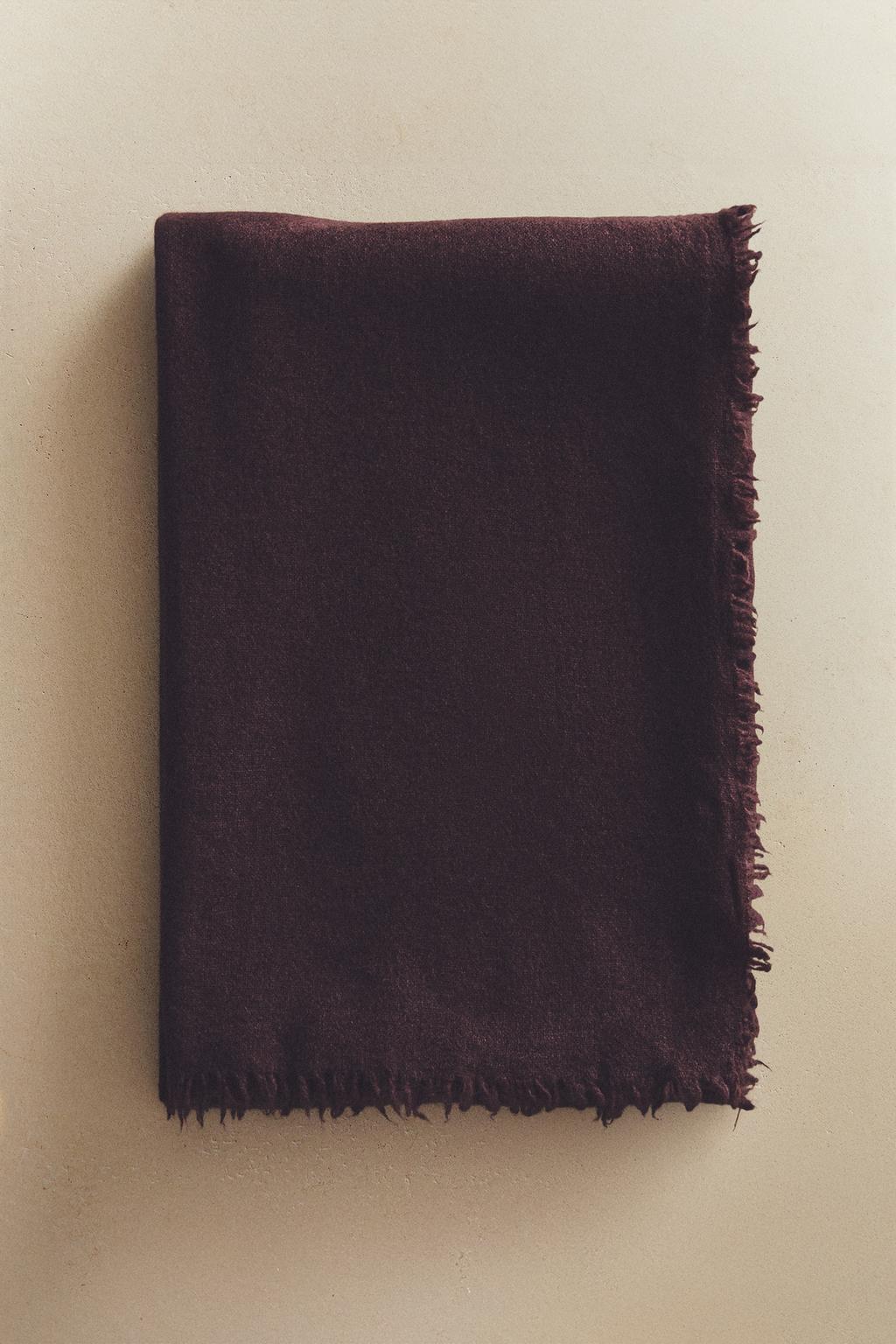 Плед из шерсти