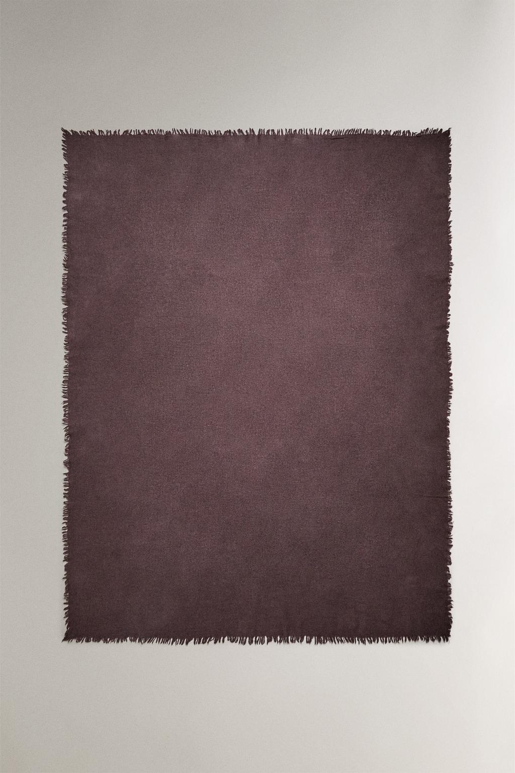 Плед из шерсти