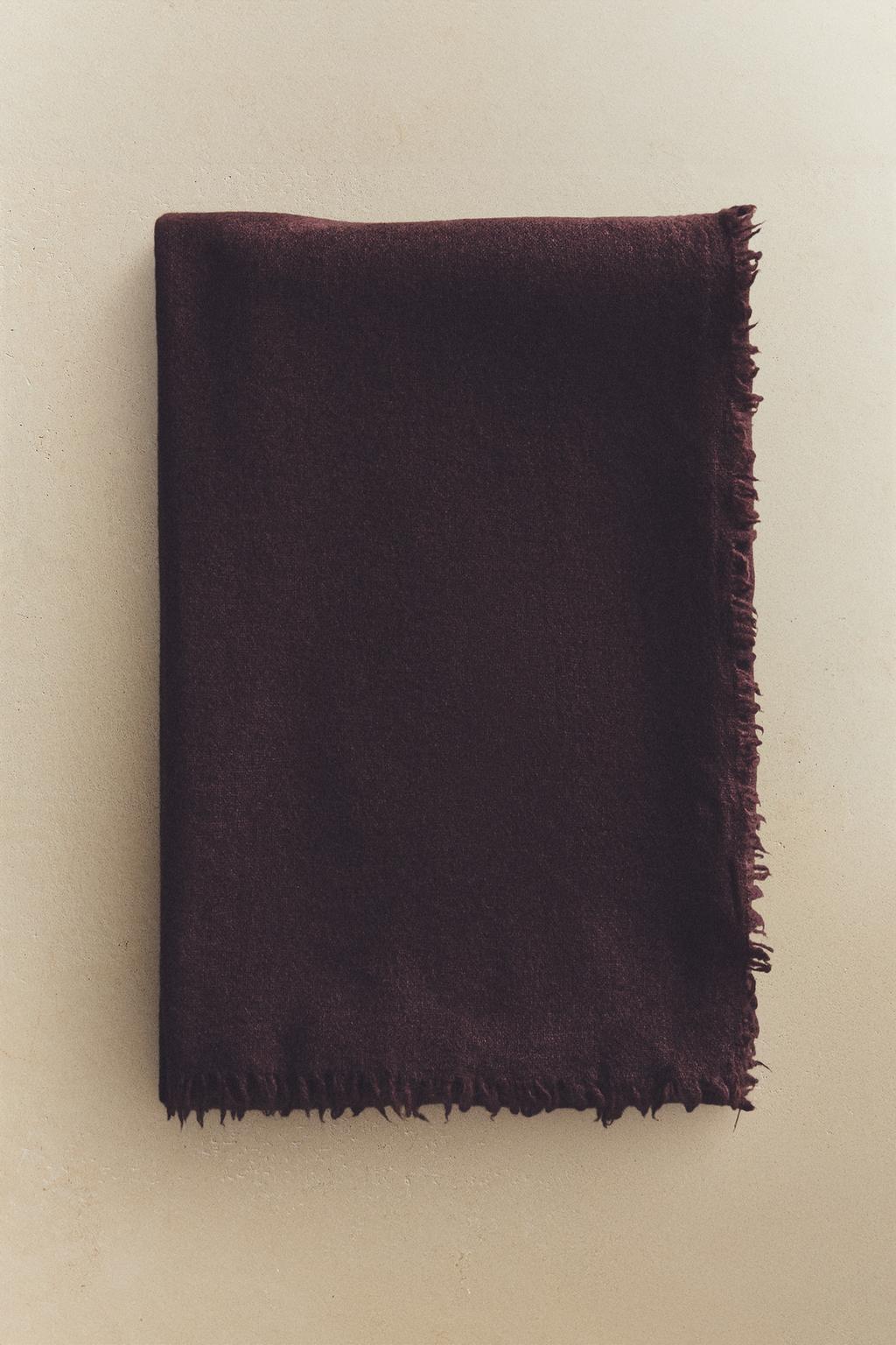 Плед из шерсти