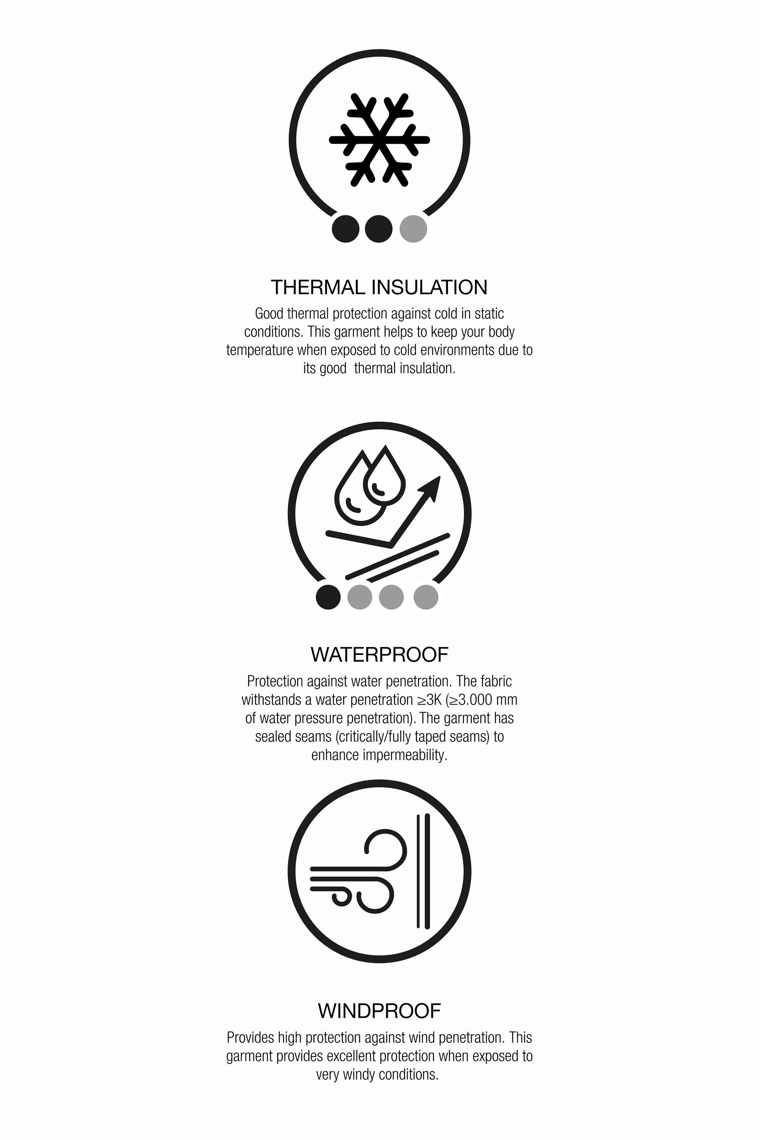 Куртка из ветронепроницаемой и водонепроницаемой ткани с технологией recco® из коллекции горнолыжной одежды