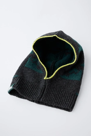 Балаклава вязаная с принтом — SKI COLLECTION- Заказать в России