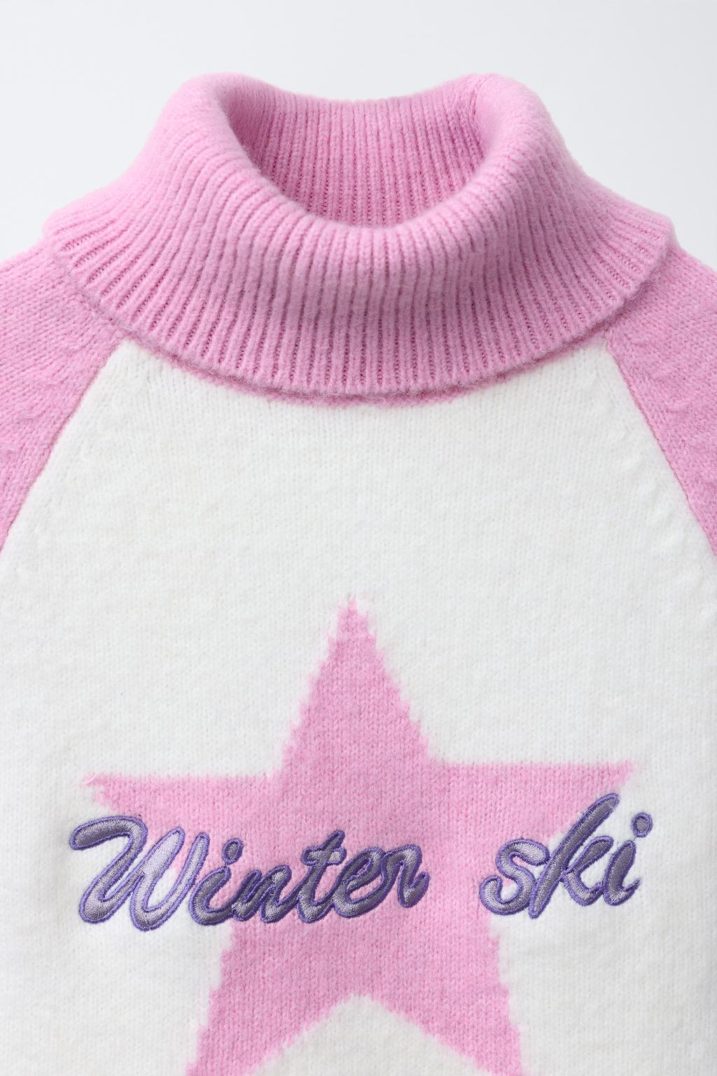 СВИТЕР В СТИЛЕ COLOR BLOCK — SKI COLLECTION