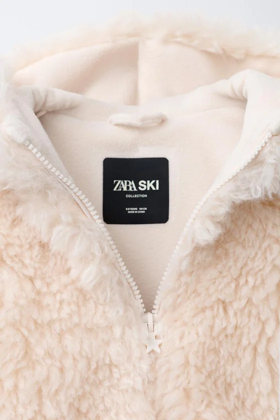 КУРТКА ИЗ ИСКУССТВЕННОГО МЕХА коллекция «Ski»