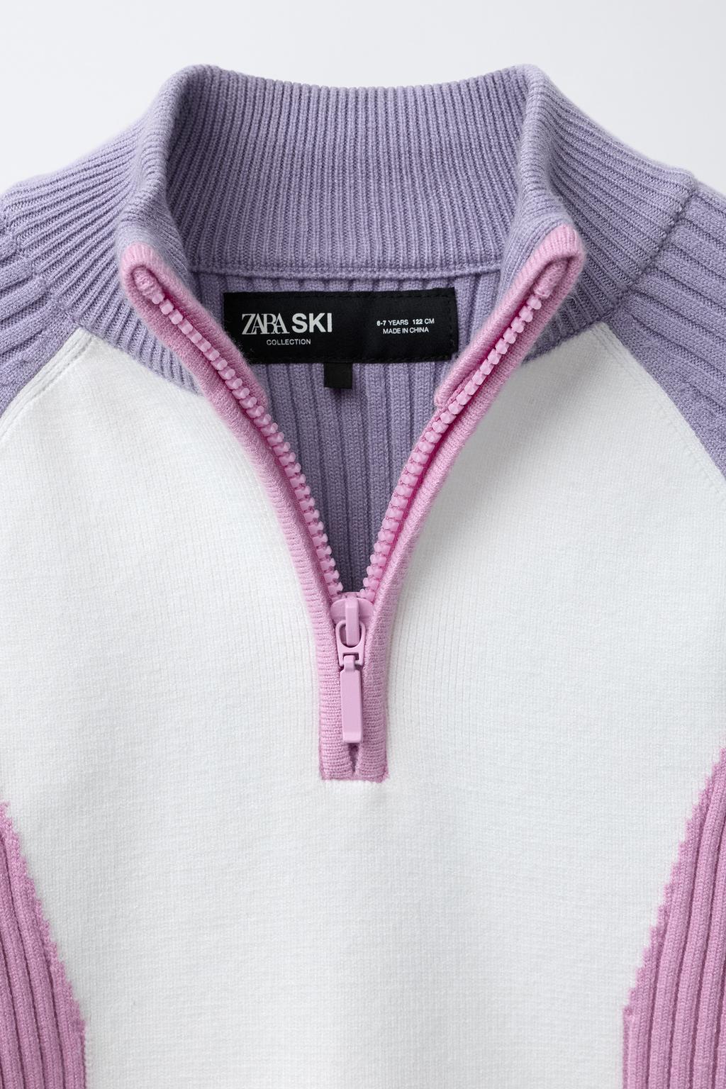 СВИТЕР ИЗ ТРИКОТАЖА В СТИЛЕ КОЛОР-БЛОК — SKI COLLECTION