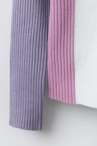 Свитер из трикотажа в стиле колор-блок — SKI COLLECTION- Заказать в России