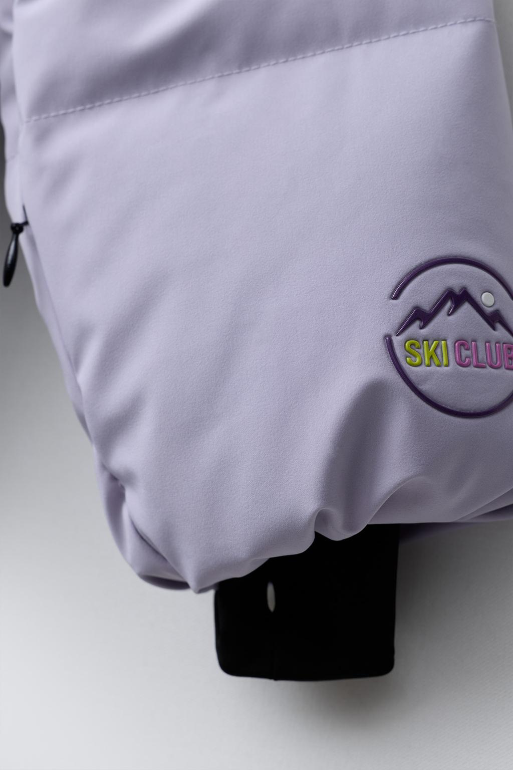 Ветронепроницаемый и водонепроницаемый комбинезон с пуховым утеплителем и съемным капюшоном recco® ski collection