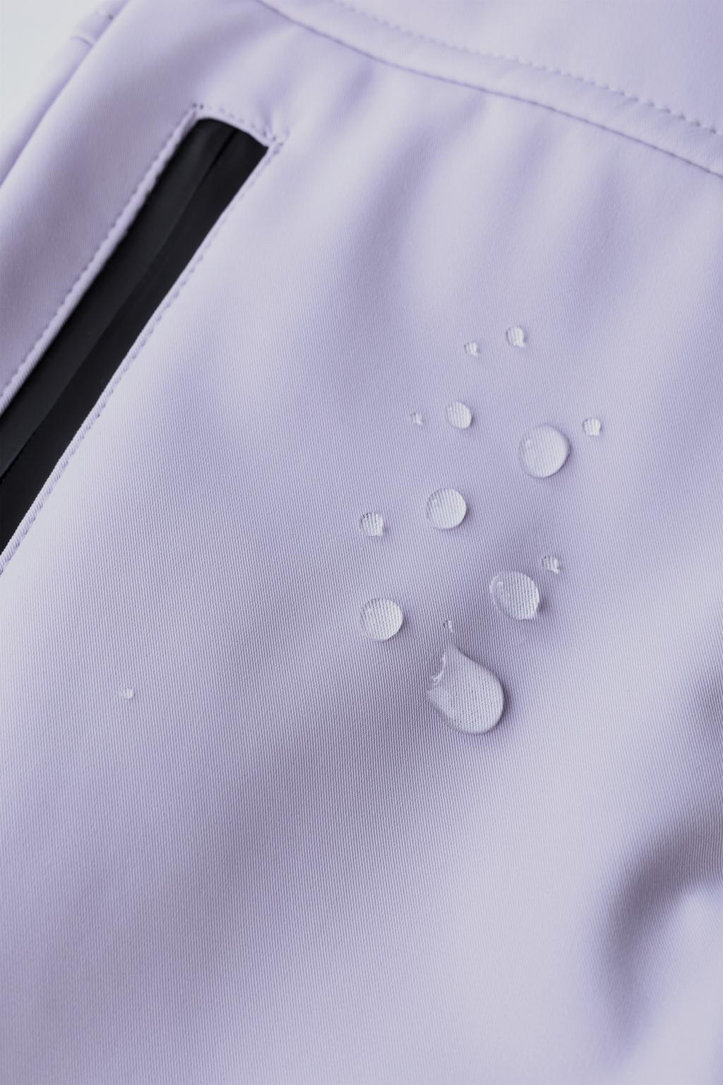 Ветронепроницаемый и водонепроницаемый комбинезон с пуховым утеплителем и съемным капюшоном recco® ski collection