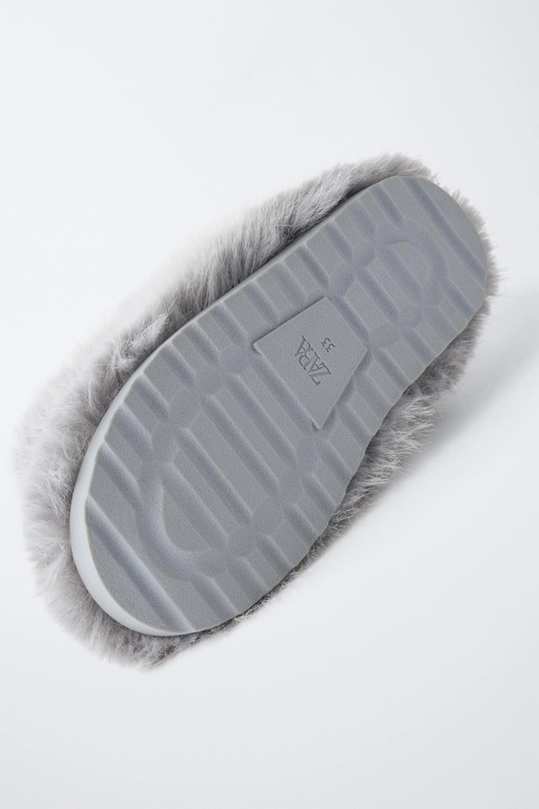 Снежные ботинки с искусственным мехом