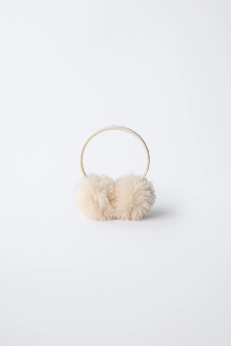 Кудрявые зимние чепчики с искусственным мехом коллекции лыжной одежды