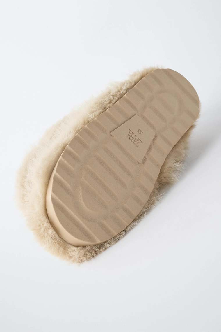 Снежные ботинки с искусственным мехом