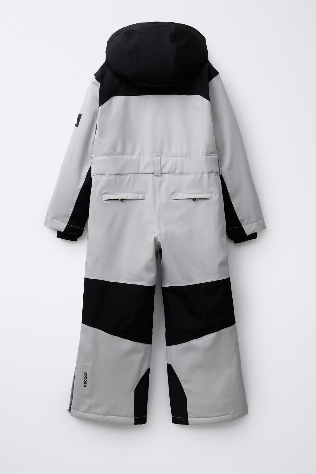 WINDPROOF AND WATER-RESISTANT HOODED JUMPSUIT RECCO® SYSTEM SKI COLLECTION