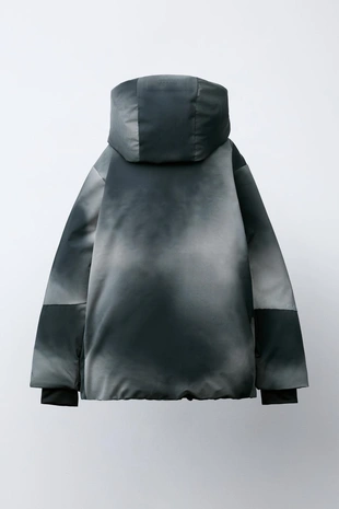 Куртка с капюшоном TIE DYE WATER RESISTANT и WINDPROOF RECCO® SYSTEM SKI COLLECTION- Заказать в России