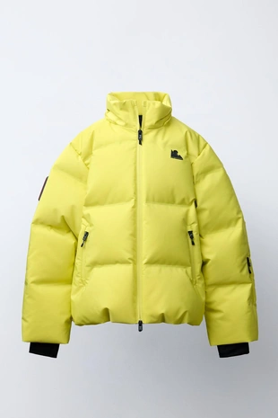 DOWN FEATHER JACKET WITH DETACHABLE HOODIE, WATER-RESISTANT AND WINDPROOF RECCO® SYSTEM SKI COLLECTION- Заказать в России