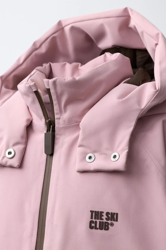 КУРТКА С КАПЮШОНОМ  В СТИЛЕ COLOR BLOCK коллекция «Ski»