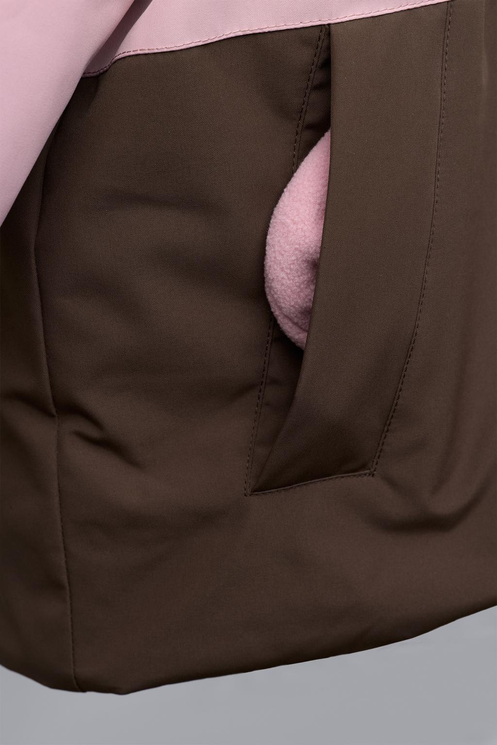 КУРТКА С КАПЮШОНОМ WATERPROOF И WINDPROOF В СТИЛЕ COLOR BLOCK SKI COLLECTION