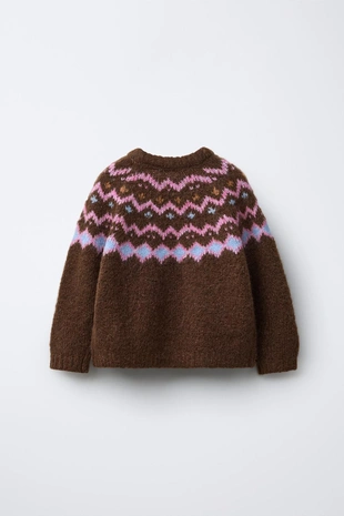 Жаккардовый свитер — SKI COLLECTION- Заказать в России