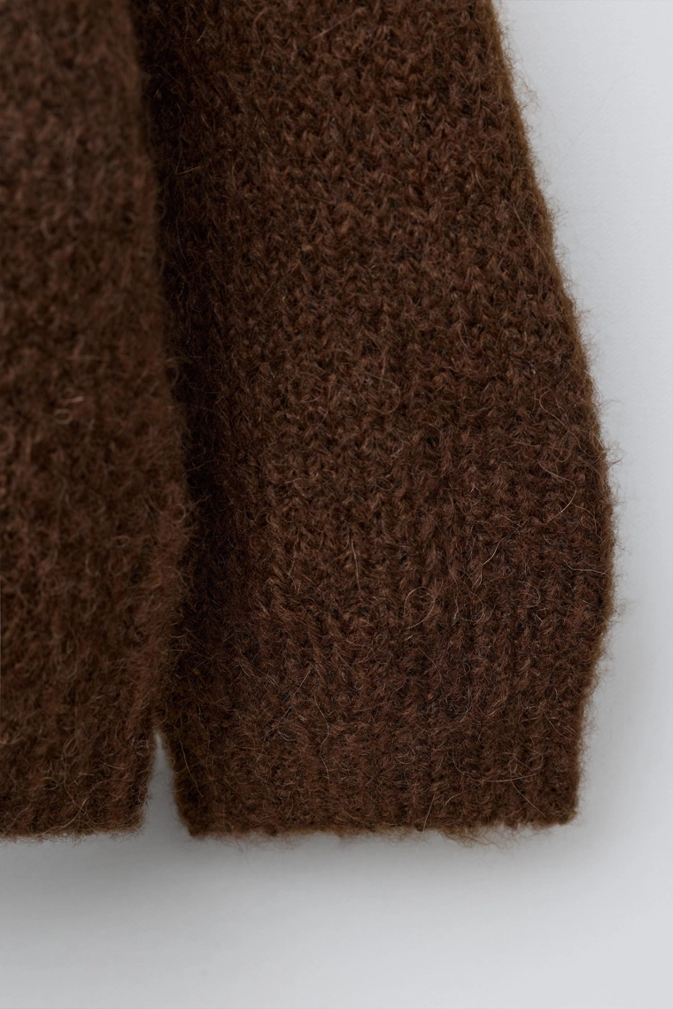 Джемпер с жаккардовым узором