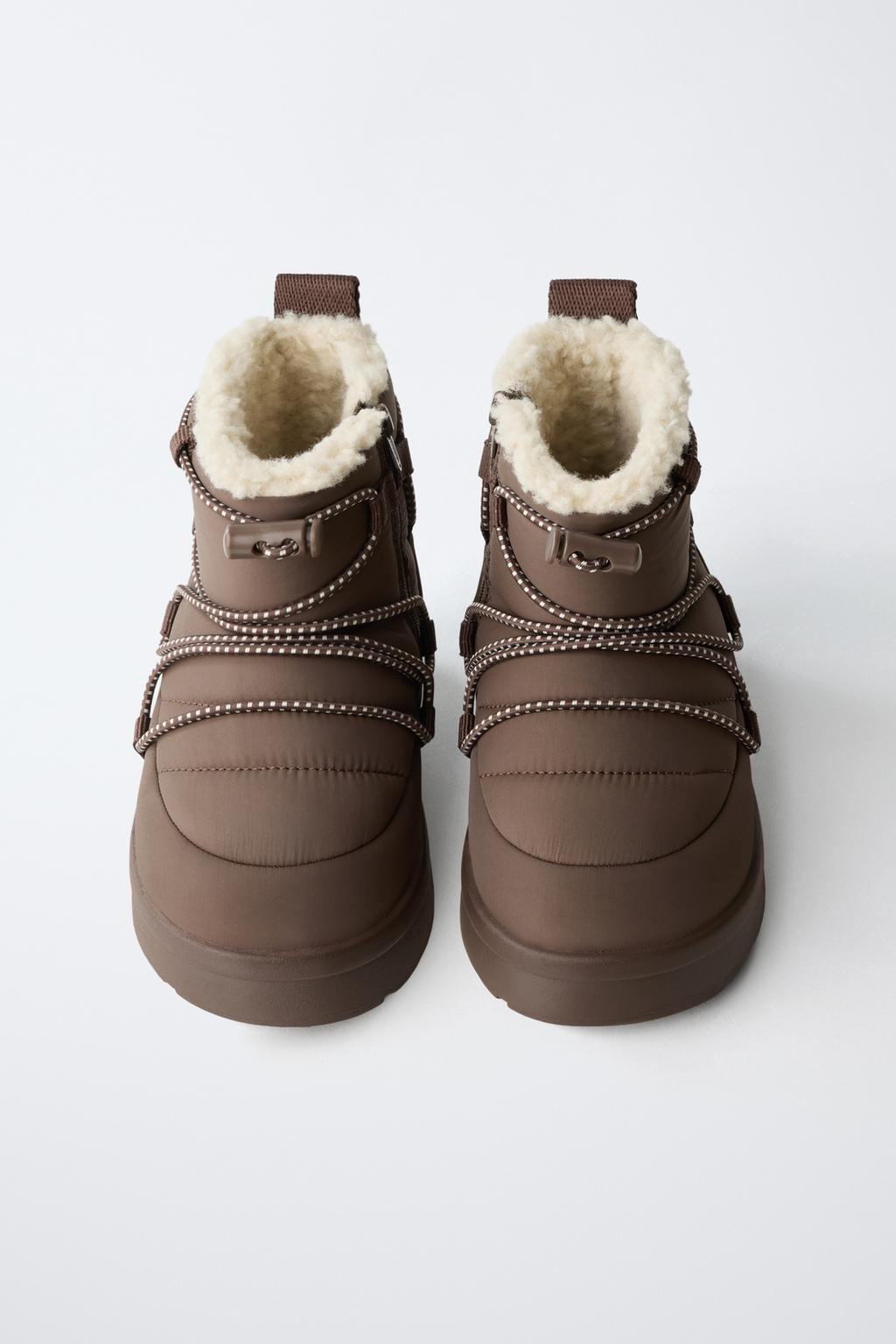 Утепленные сапоги из водоотталкивающего нейлона