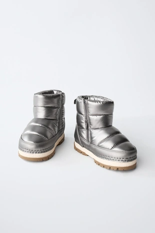 Ботинки металлик WATER REPELLENT- Заказать в России