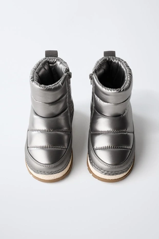 Ботинки металлик WATER REPELLENT- Заказать в России