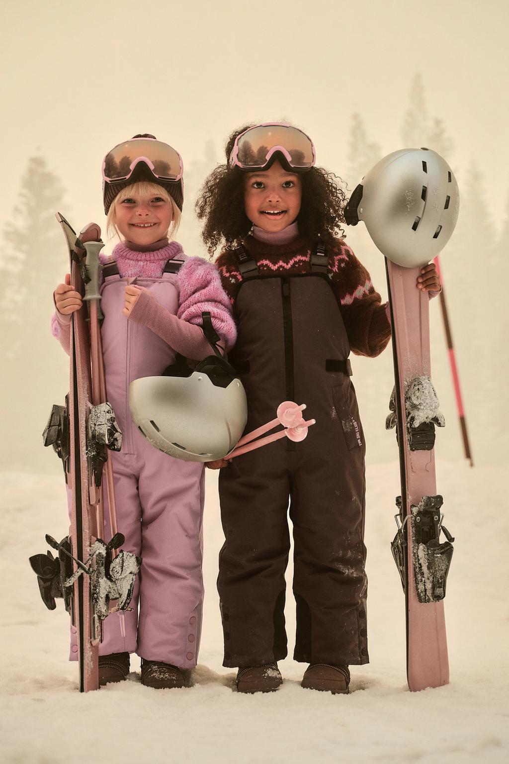 WATERPROOF AND WINDPROOF BIB TROUSERS WITH POCKETS RECCO® SYSTEM SKI COLLECTION