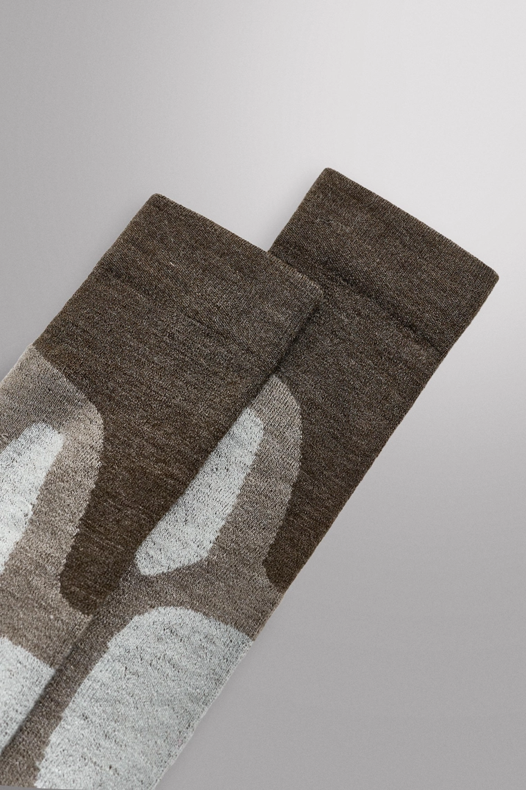 Длинные компрессионные лыжные носки zara